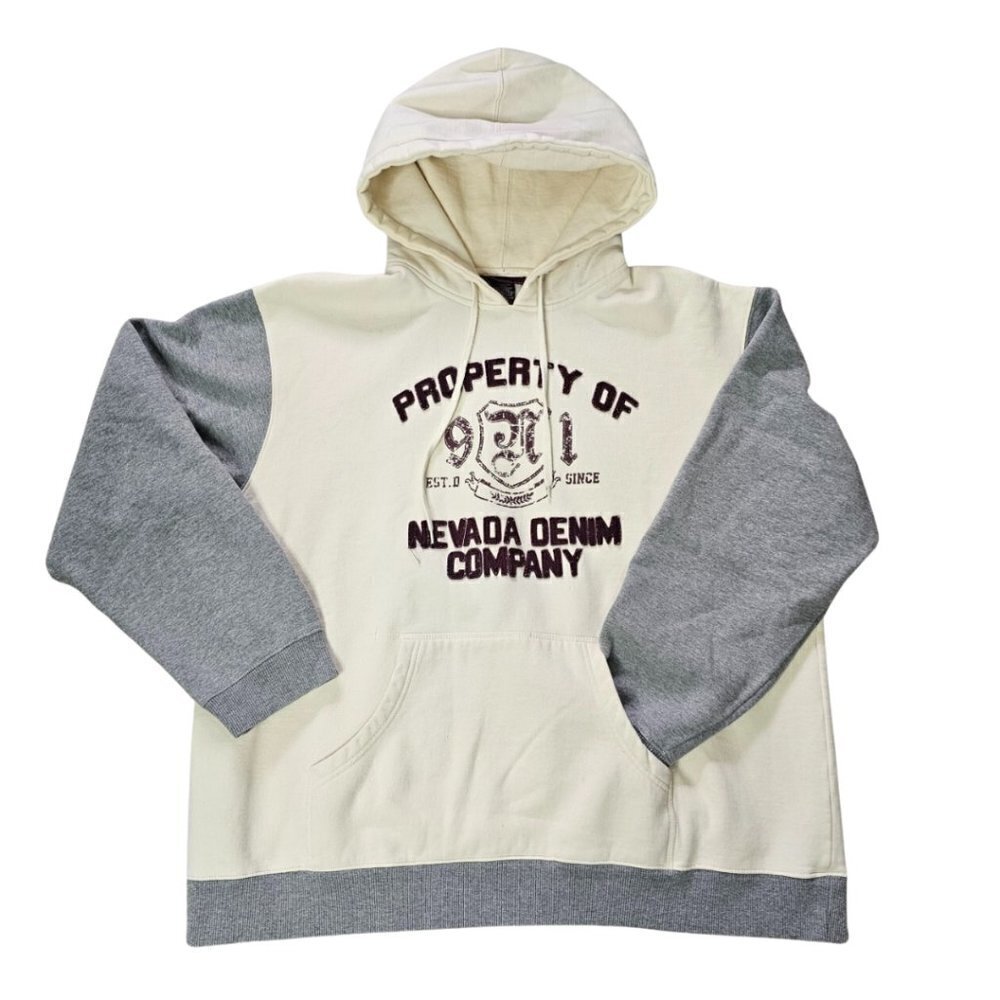 Men's Nevada Thick Long Sleeve Hoodie Pullover, XL